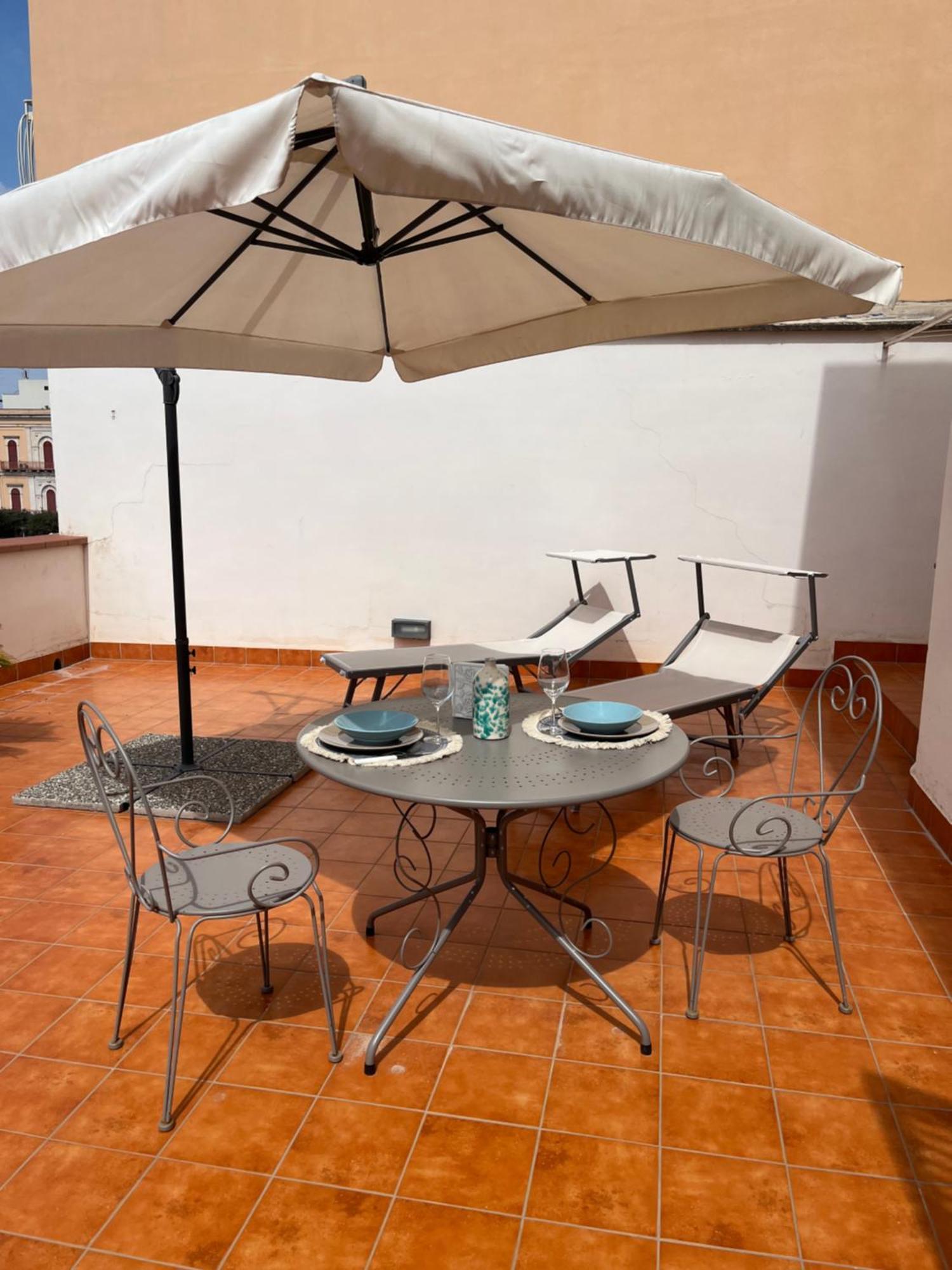 Апартаменты La Terrazza Di Nonno Ciccio Монополи Экстерьер фото